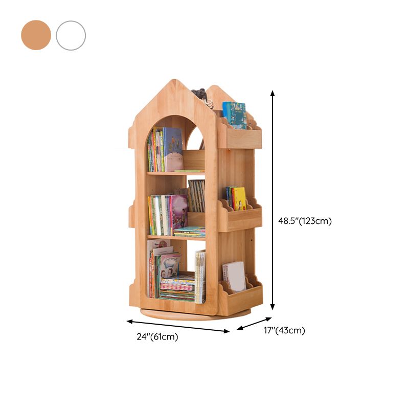 Dollhouse Standard Kids Bookcase Nordic Freestanding Standard Bookcase