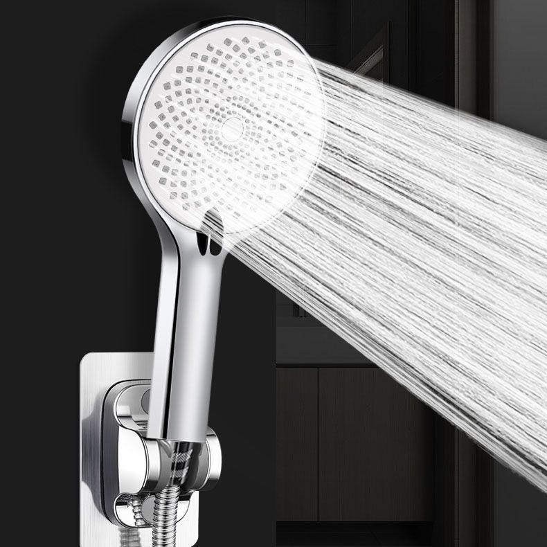 Round Fixed Shower Head High Flow Aerating Wall-Mount Showerhead