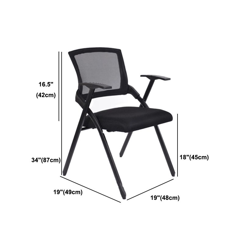 Mid Back Conference Chair Contemporary Style Mesh Office Chair