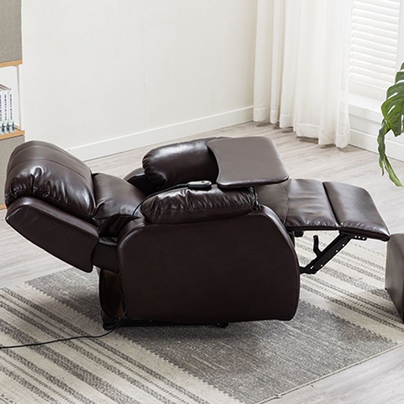 Metal Standard Recliner Manual-Push Botton Recliner Chair with Lumbar