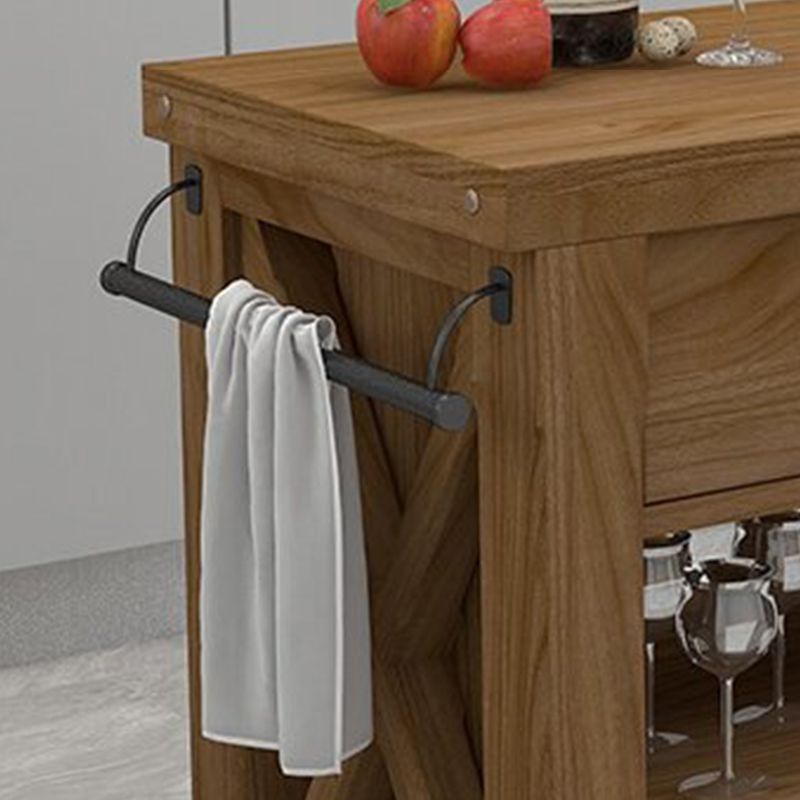 Rolling Modern Kitchen Trolley Wooden Kitchen Trolley for Kitchen