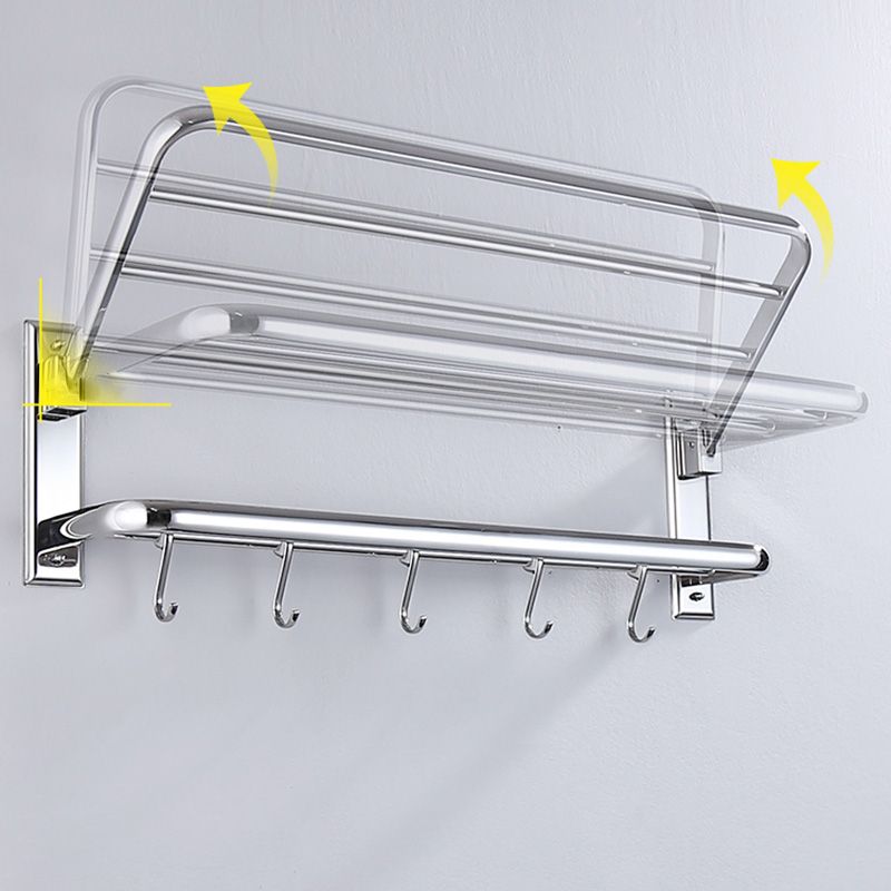 Silver Contemporary Bathroom Accessory As Individual Or As a Set