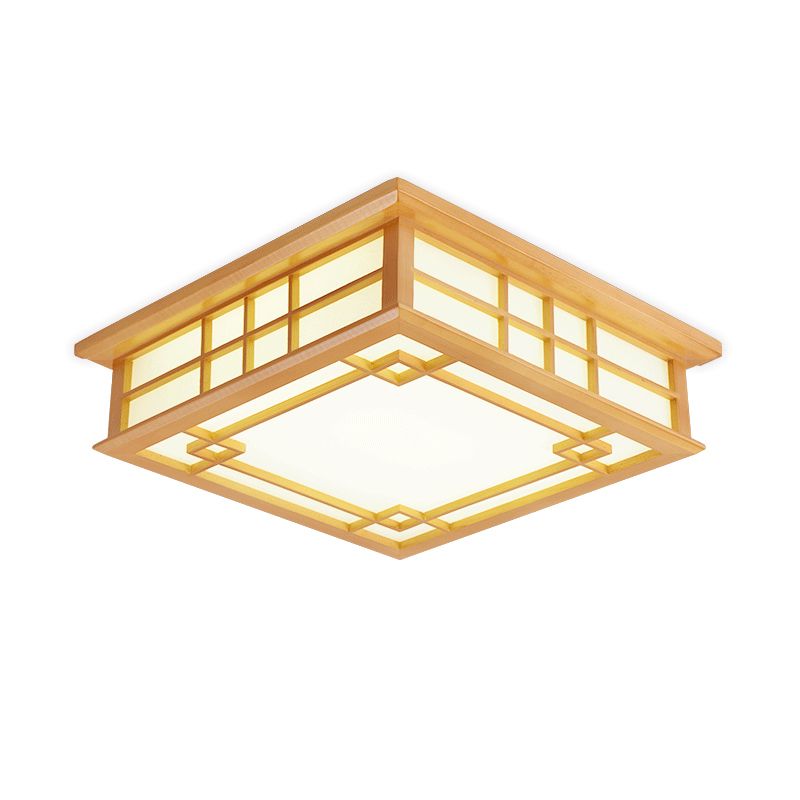 Contemporary Square Flush Mount Ceiling Light 1 Light LED Flush Ceiling Lights