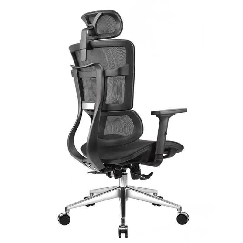 Modern Desk Chair Mesh Computer Chair Adjustable Conference Chair with Wheels