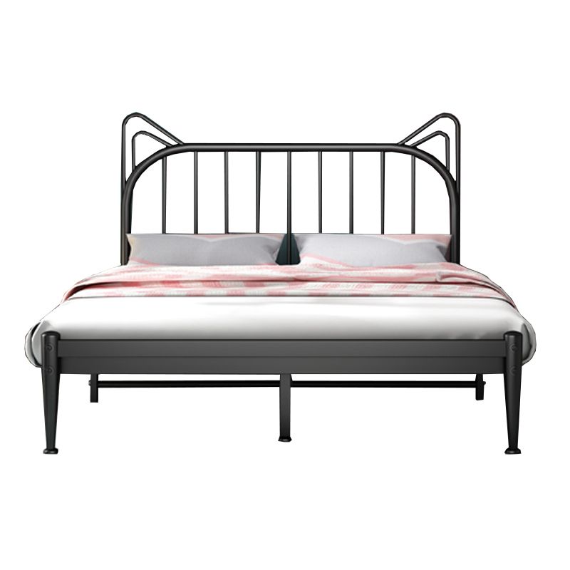 Modern and Contemporary Mattress Metal Slat Headboard Animals Bed