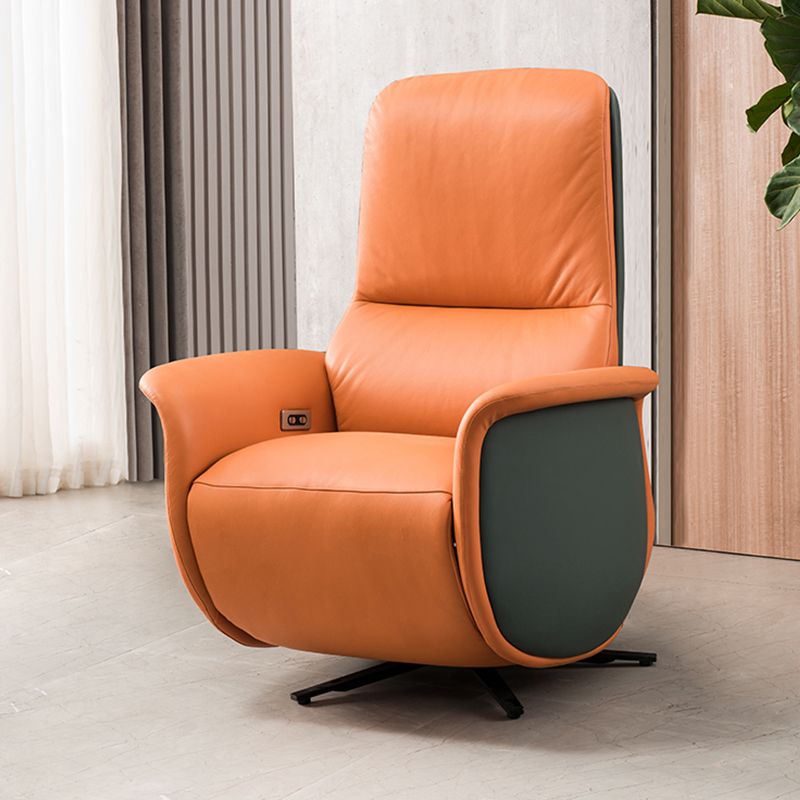 Scandinavian Swivel Base Standard Recliner Single Recliner Chair