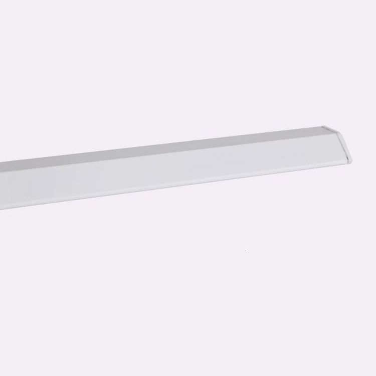 Linear Shade Metal Wall Sconce Modern Style 1 Light Mirror Wall Mounted Light in White