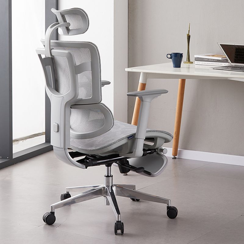 Modern Removable Arms Desk Chair Ergonomic Office Chair with Breathable Back