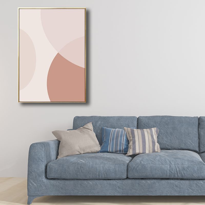 Illustration Nordic Style Wall Decor Abstract in Pastel Color, Multiple Sizes Available