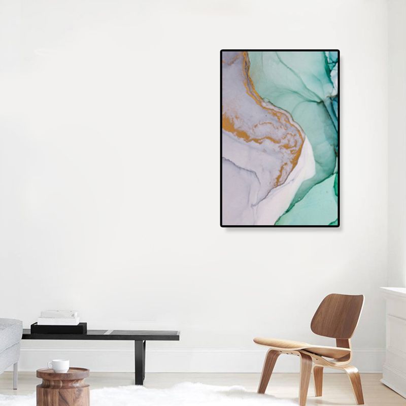 Textured Abstract Wall Art Canvas Print Nordic Style Wall Decor for House Interior