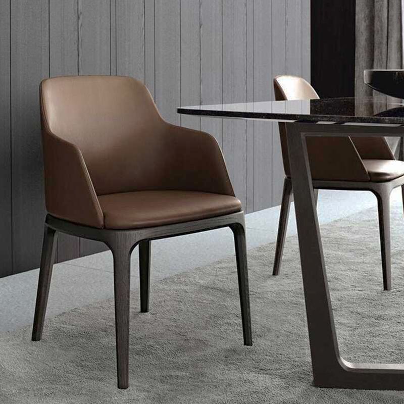 Dining Room Side Chairs Contemporary Kitchen Chair of Solid Wood