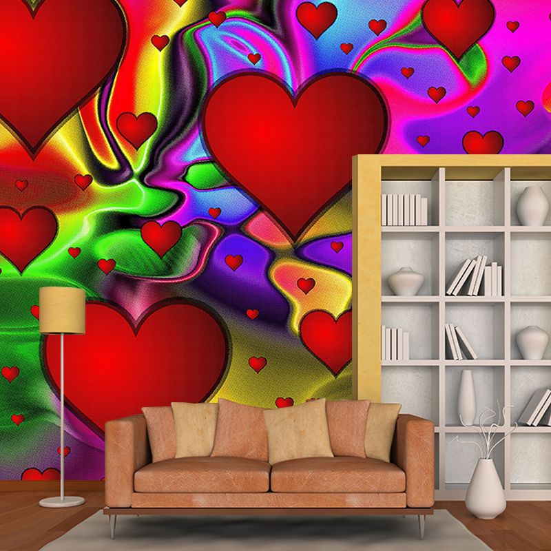 Environment Friendly Wall Mural Wallpaper Pop Art Sitting Room Wall Mural