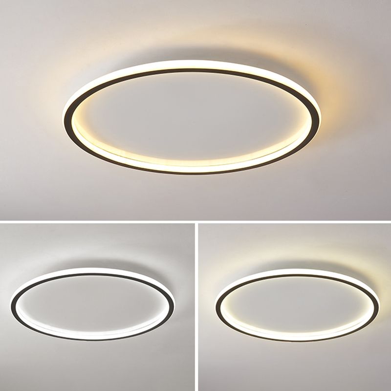 Modern Flush Mount Light Fixtures Acrylic 1 Light Flush Light Fixtures