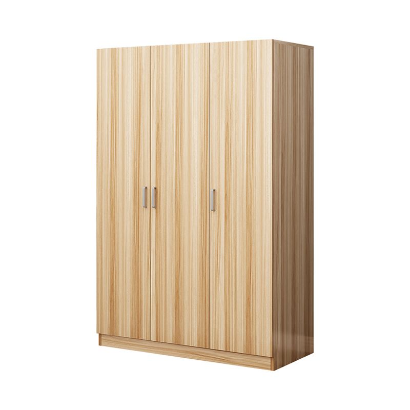 Wooden Kids Closet Cloth Rod Included Wardrobe Closet with Doors