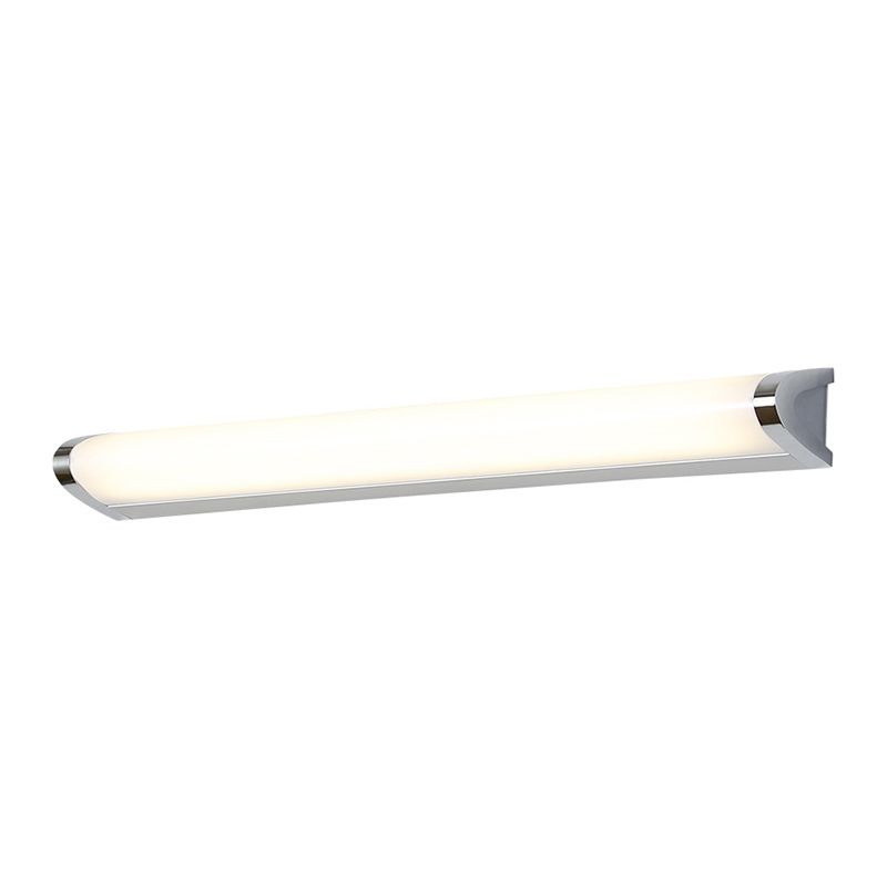 Silber lineare LED -Wandlampe im modernen minimalistischen Aluminiumwandlicht mit Acrylschatten