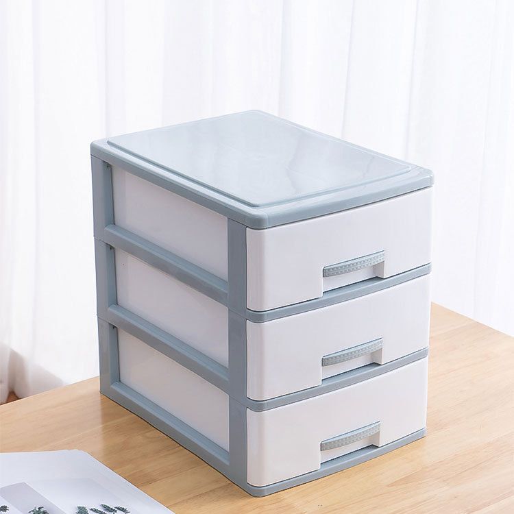 Modern Vertical Filing Cabinet Plastic Drawers File Cabinet for Home or Office