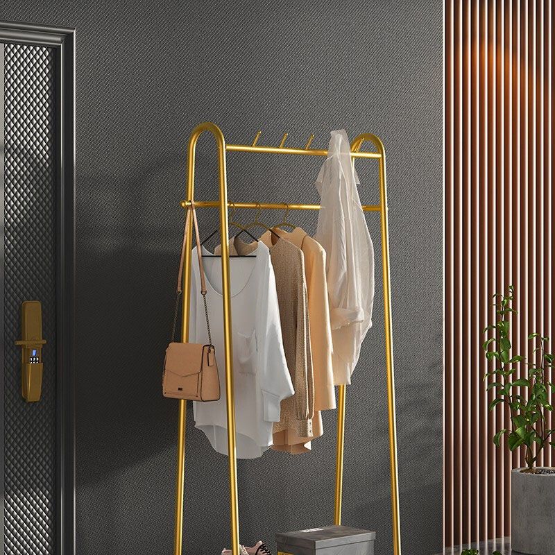 Gorgeous Coat Hanger Coat Hooks Metal Coat Rack with Storage Shelving