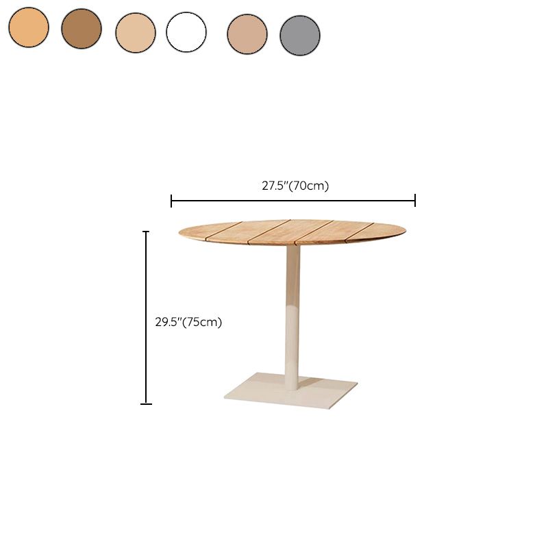 2-Seater Patio Table with UV Resistant Contemporary Bistro Table