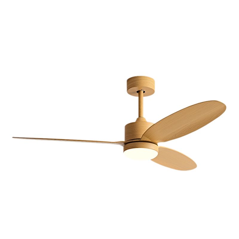 Modernist LED Ceiling Fan 3-Blade Fan Lighting for Living Room