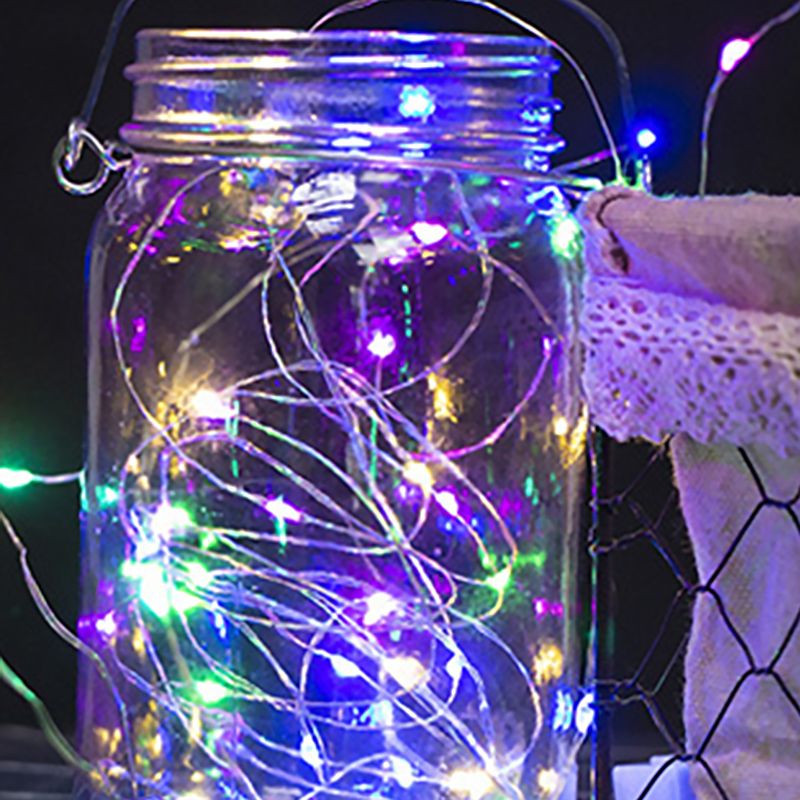 Copper Wire Starry String Light Kit Decorative Indoor Battery Powered String Light