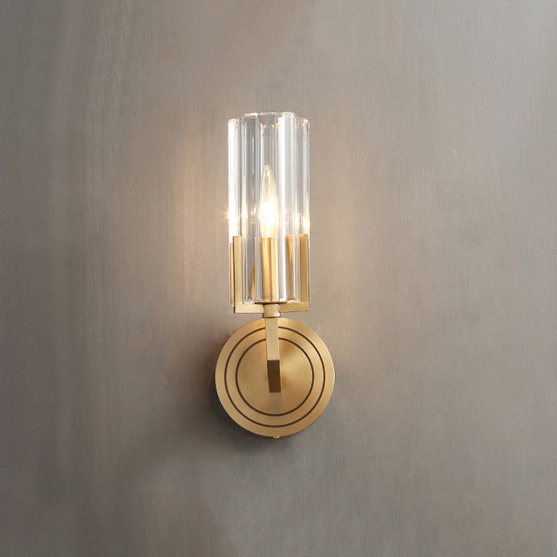 Post-Modern Wall Light Sconces Copper Wall Light Fixture in Gold