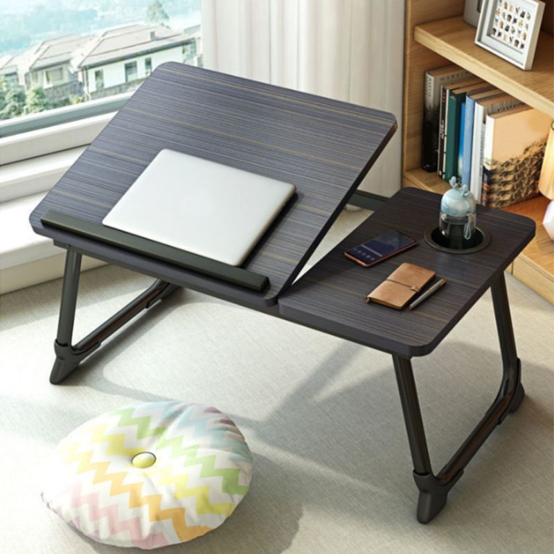 Contemporary Artificial Wood Writing Desk Folding Office Desk for Office