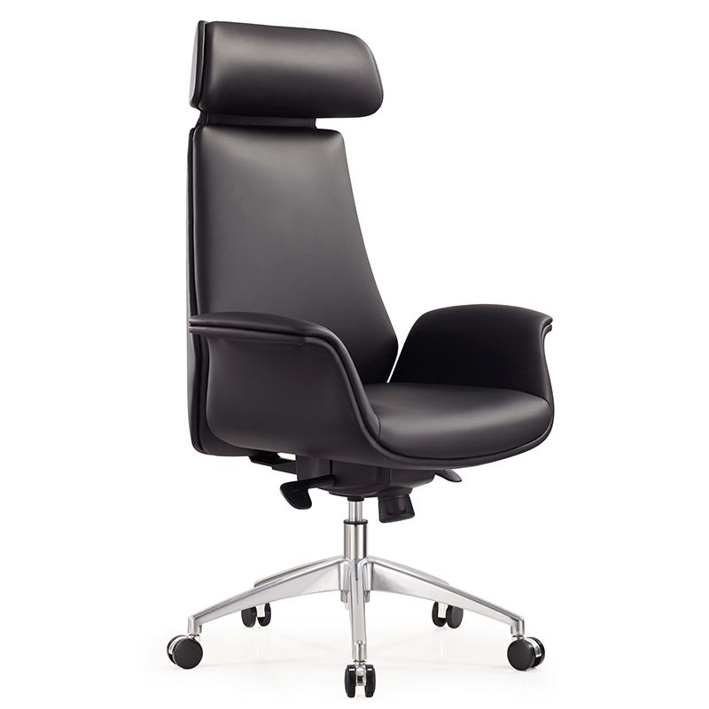 Modern Leather Executive Chair Black Managers Chair for Office