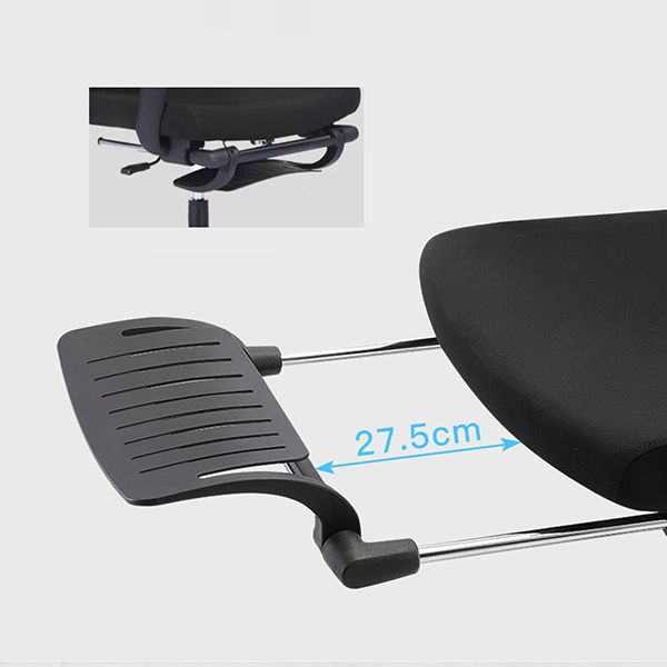 Modern Fixed Arms Office Chair Ergonomic Breathable AirGrid  Chair