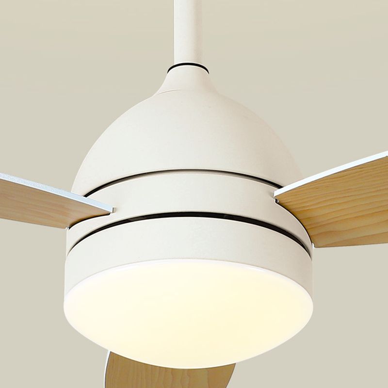 Metal Fan Shape Ceiling Fan Kid Style 1-Light Ceiling Fans Fixtures