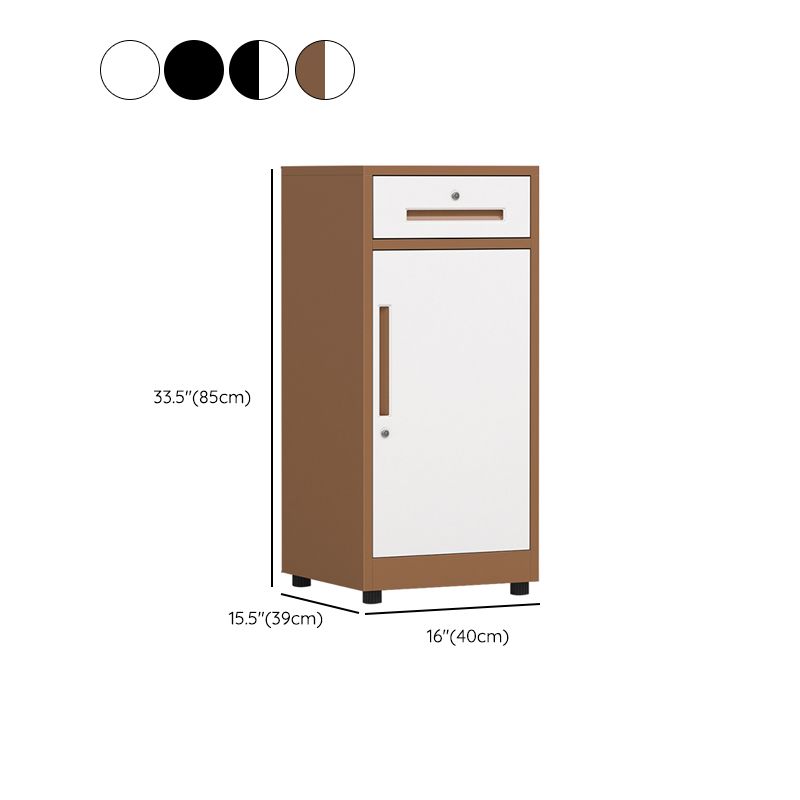 Traditional Cabinet Steel Locking Drawers Vertical File Cabinet with Castors