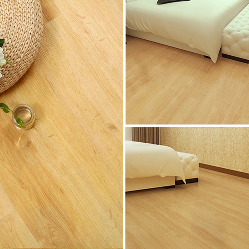 Rectangle PVC Flooring Smooth Peel and Stick Wood Look Vinyl Flooring