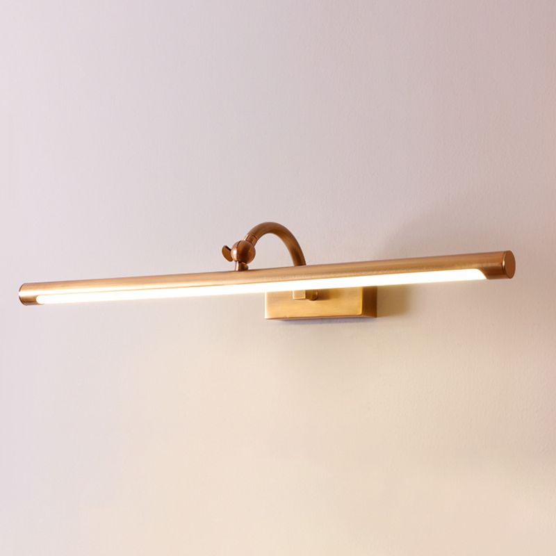 Moderne stijl geometrische LED-wandlampen metalen 1-licht spiegel wandmontage verlichting