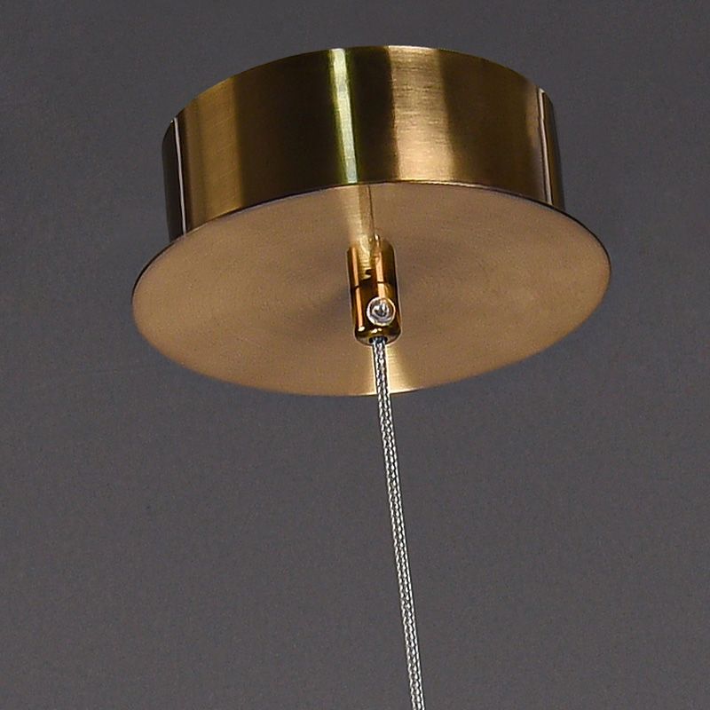 Contemporary Simplicity Farmhouse Ceiling Light with Unique Glass Shade