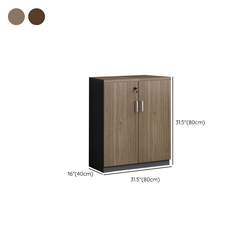 Modern Engineered Wood File Cabinet Lateral Filing Cabinet with Lock and Storage