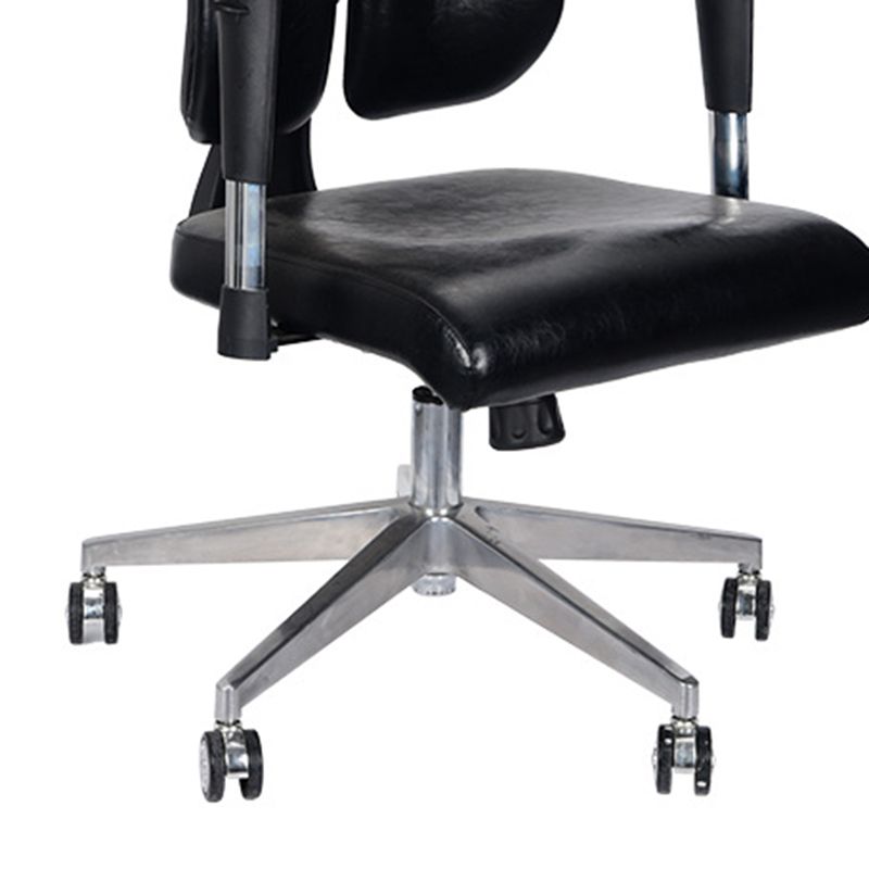 Modern Leather Chair Executive Chair High-Back Chair with Wheels