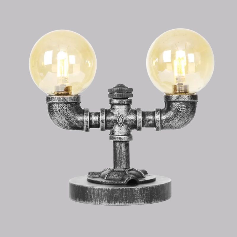 Lampe de bureau rond industrielle 2/3