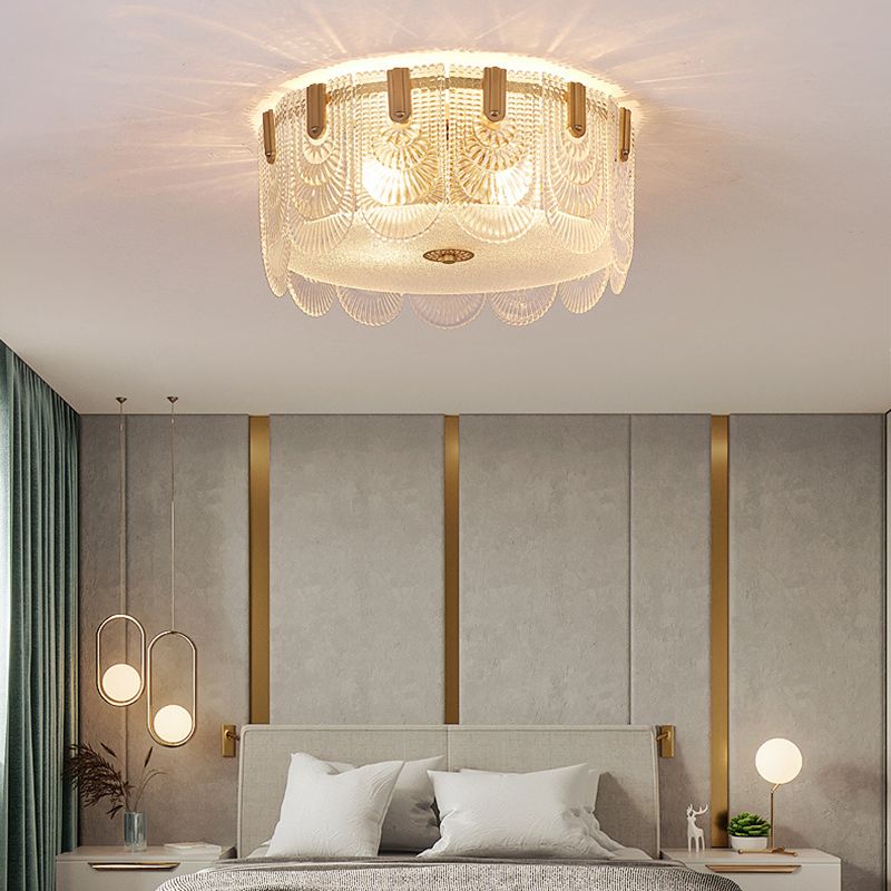 Nordic Ceiling Light Minimalist Flush Mount Light Fixture for Sitting Room