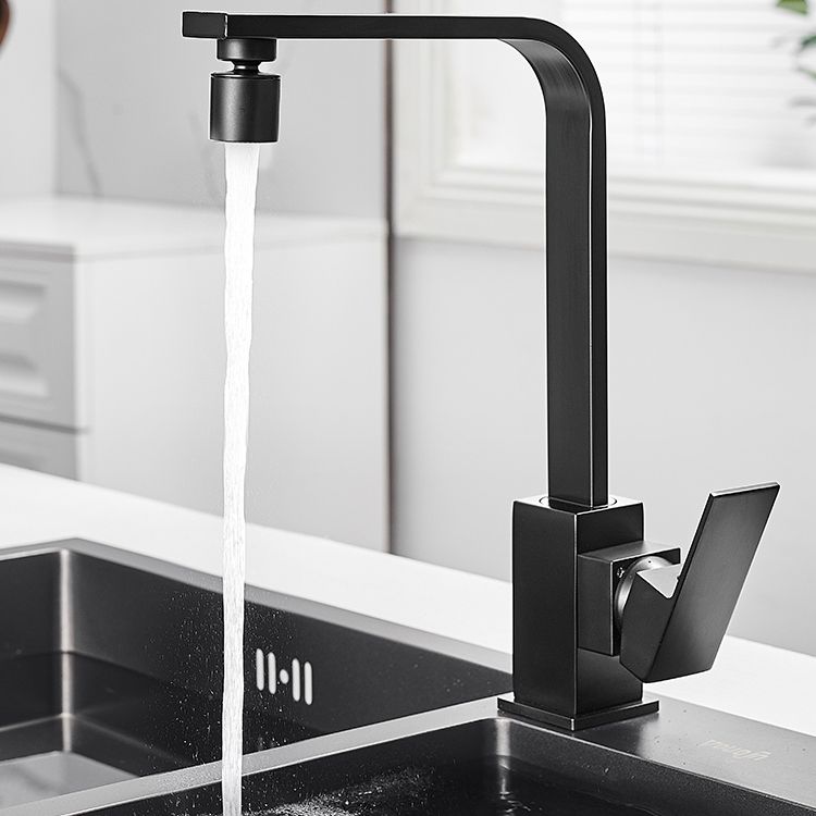 Modern Spring Spout Water Filler One Handle High Arch Meta Kitchen Faucet