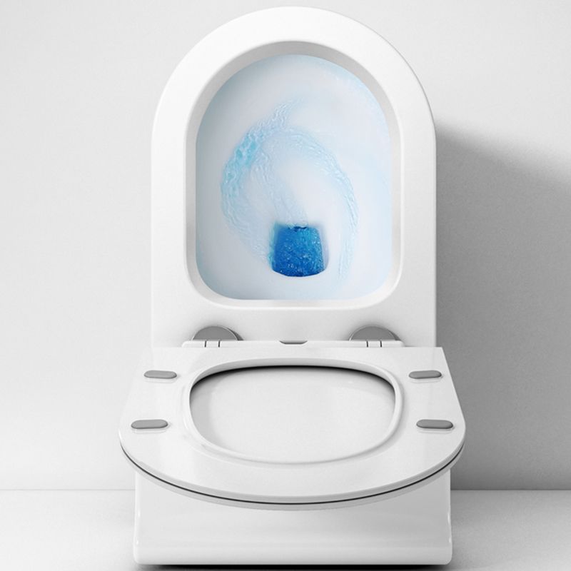 Traditional Ceramic Flush Toilet Slow Close Seat Included Urine Toilet for Bathroom