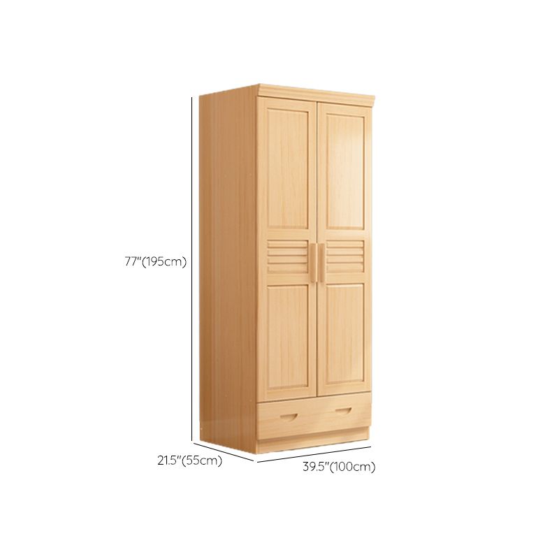 Modern Wooden Kids Closet White Contemporary Glossy Coat Locker