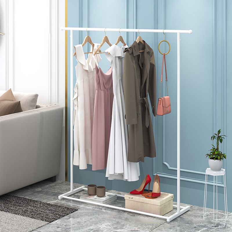 Modern Style Coat Rack Solid Color Free Standing Metallic Coat Rack