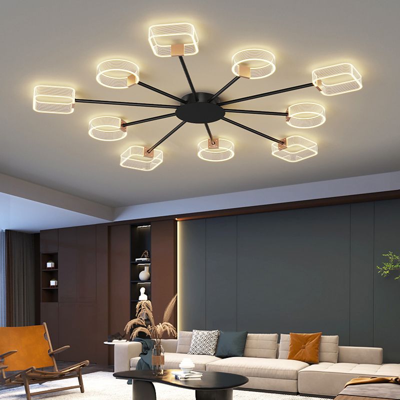 Flush Mount Ceiling Light Modern Fixture Flush Mount Lamp for Dining Room