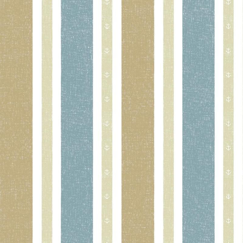 2 Tone Stripe Kids Wallpaper for Bedroom Non-Woven Wall Decoration, 31' L x 20.5" W