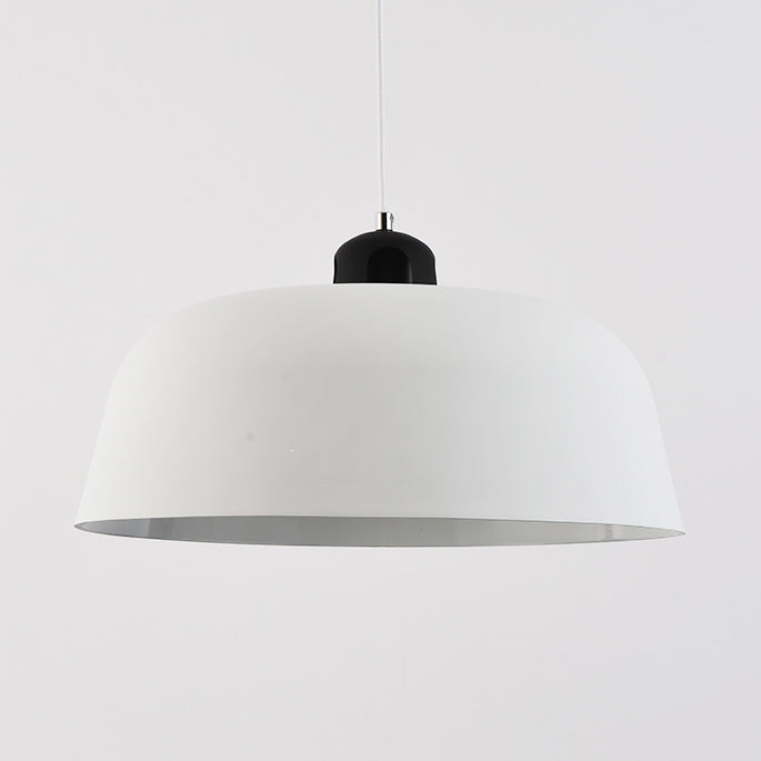 Porch Study Room Barn Hanging Light Metal 10/14 Inch Wide Single Light Nordic Monochrome Pendant Lamp