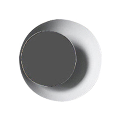 Circle SCONCE LICHT MACARON METAL BLACK/GRIJS/ROZE LED LED WANDEL MOUNT LIMPTE BEMIDING, 10 "/13" DIA