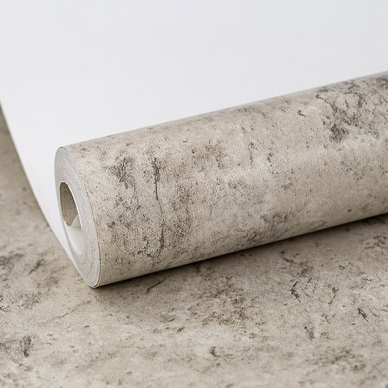 Granite Effect Wallpaper Roll Soft Color Industrial Wall Decoration for Living Room