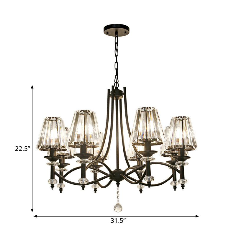 8 têtes suspendues luminaires suspendus