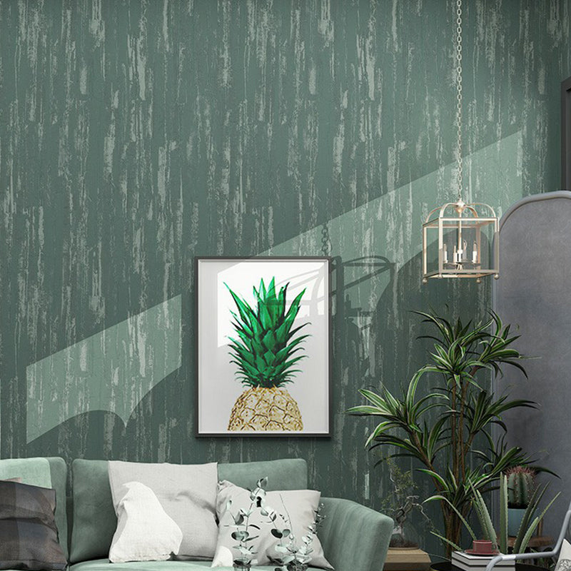 Industrial Cement Wallpaper Roll for Living Room 57.1-sq ft Wall Decor in Dark Color