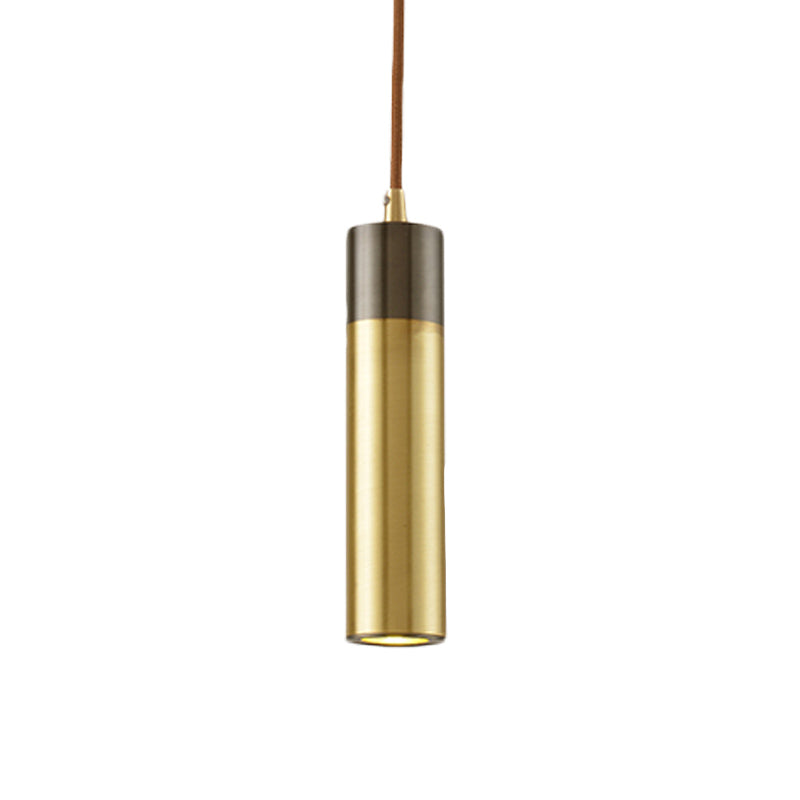 Birretta per birre a colonna Kit appeso Kit Metal 1 Light Postmodernist Bening Cipante in Brass-Black