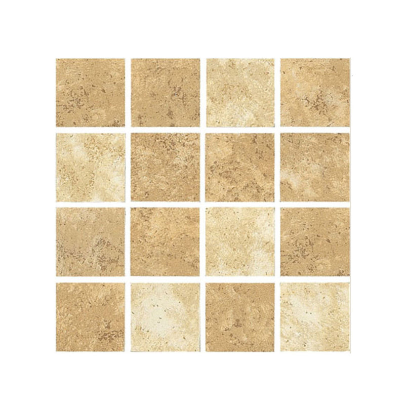 Brown Check Wallpaper Panels Contemporary Self Sticking Bathroom Wall Art, 2.2-sq ft